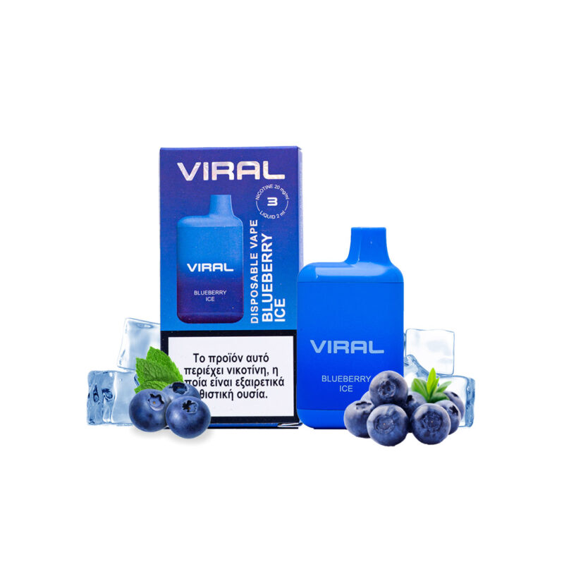 my VAK VIRAL 2ml Nicotine Pocket size - Blueberry Ice